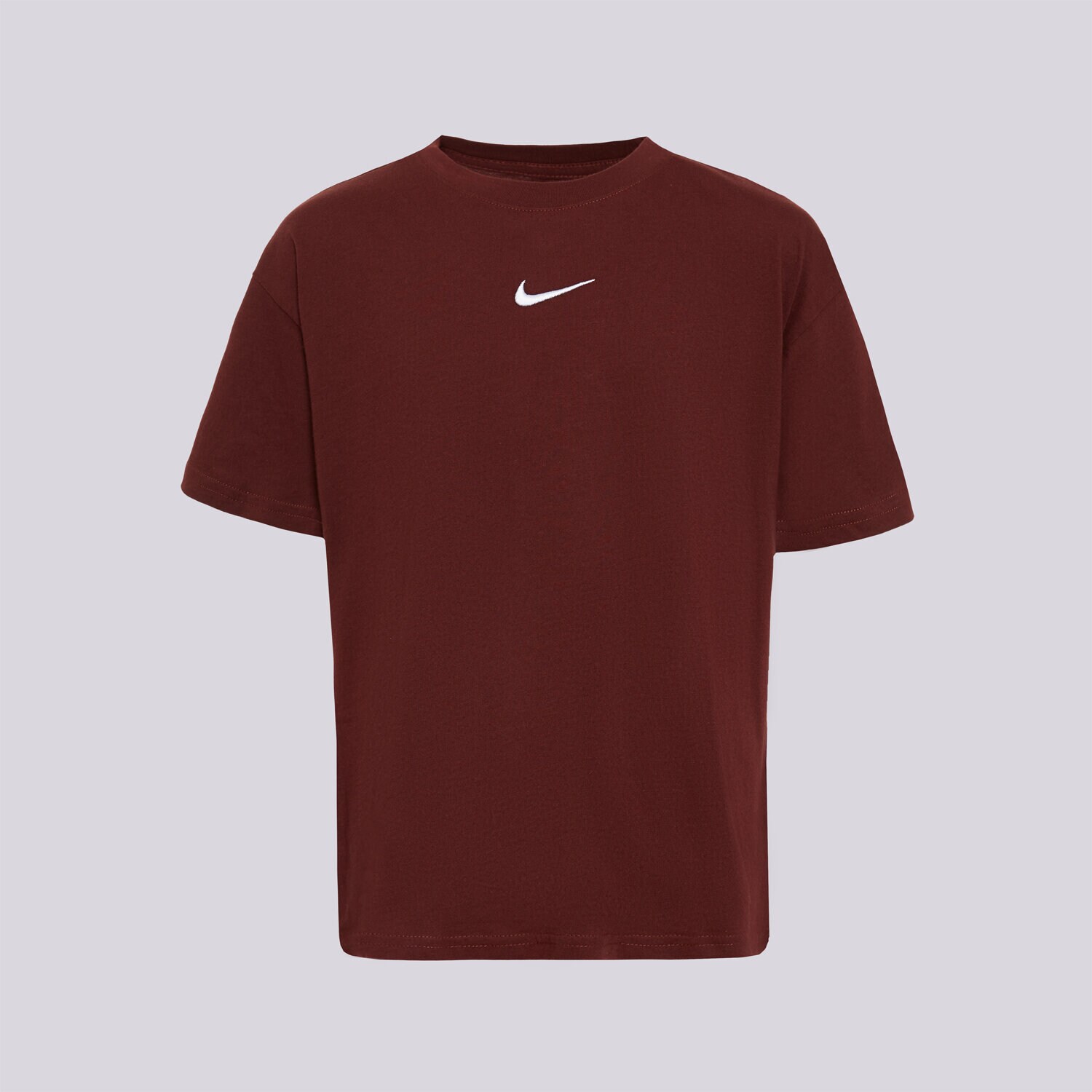 dětské tričko NIKE TRIČKO G NSW TEE BOY ESSNTL LBR GIRL FZ5539-658 BORDOVÁ