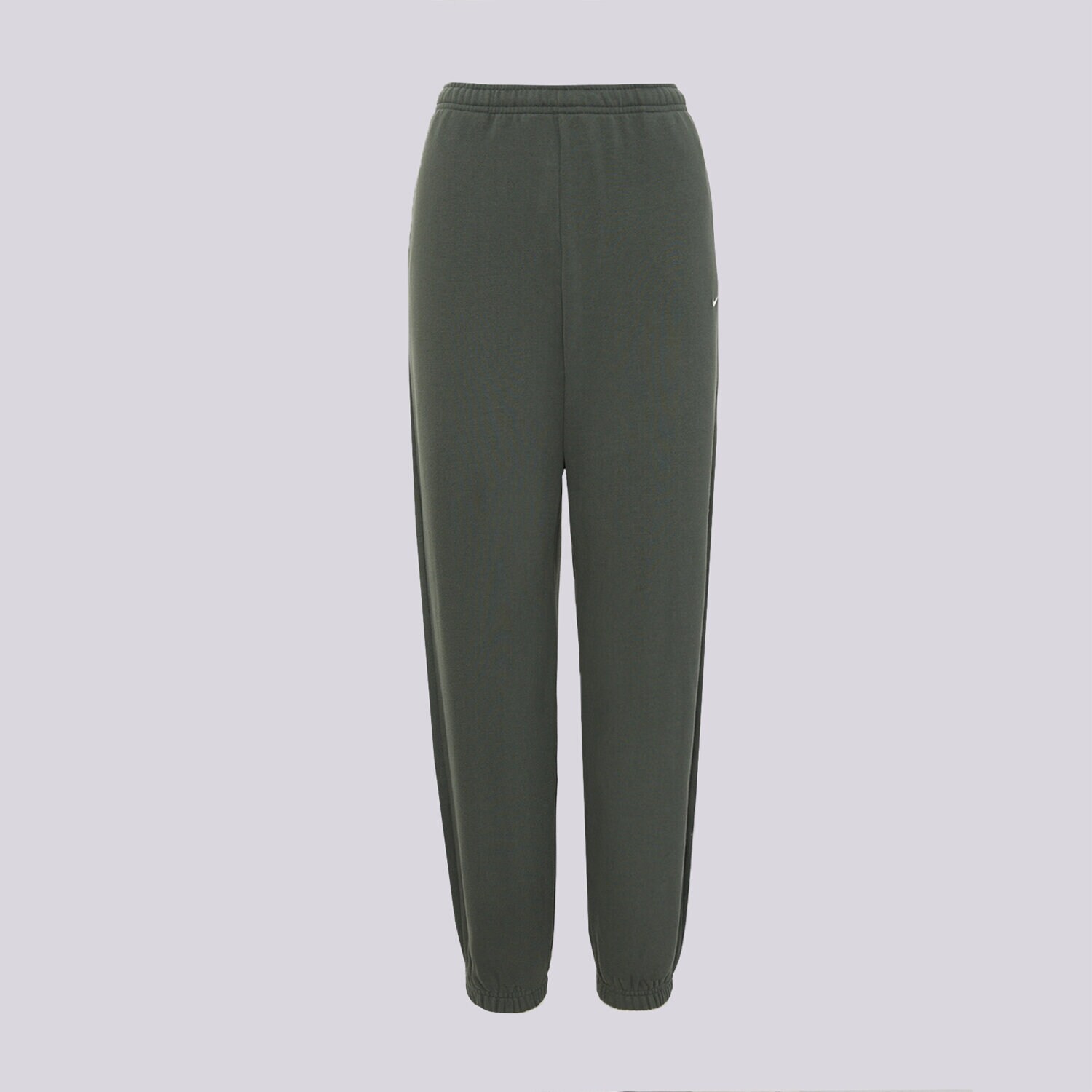 dámské kalhoty NIKE KALHOTY  W NK STDO FLC MW HR OS CFF PNT IM8074-303 ZELENÁ