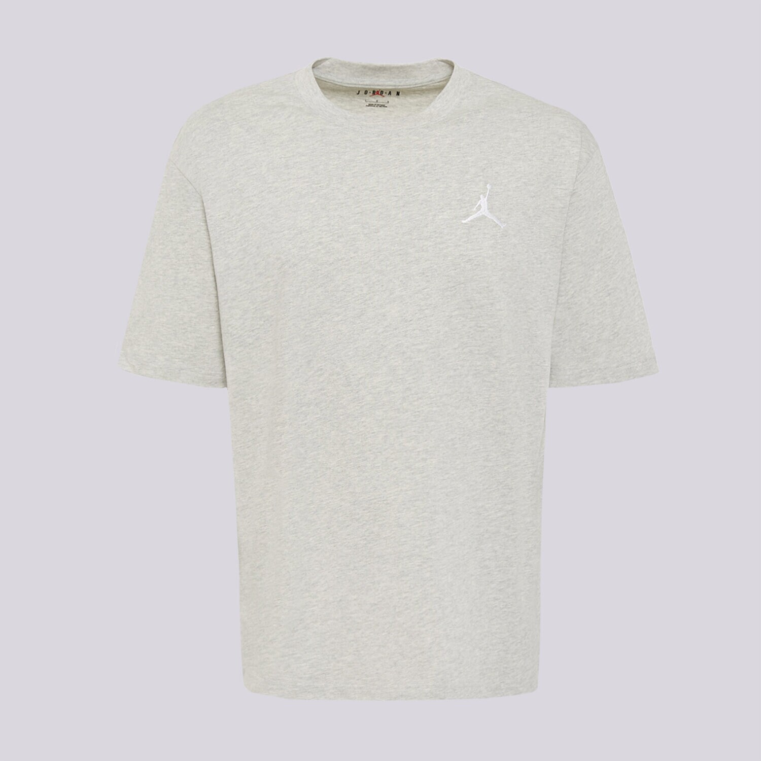 pánské tričko JORDAN TRIČKO M J JUMPMAN EMB SS CREW IF5566-050 ŠEDÁ