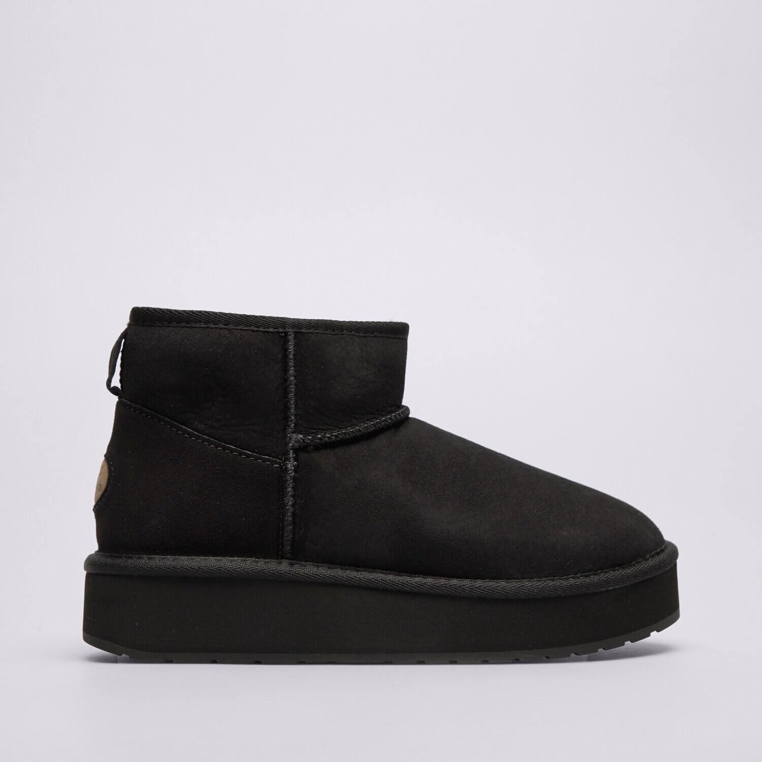 dámské zimní boty (obuv) EMU AUSTRALIA STINGER MICRO FLATFORM 2.0 W13296BLACK ČERNÁ