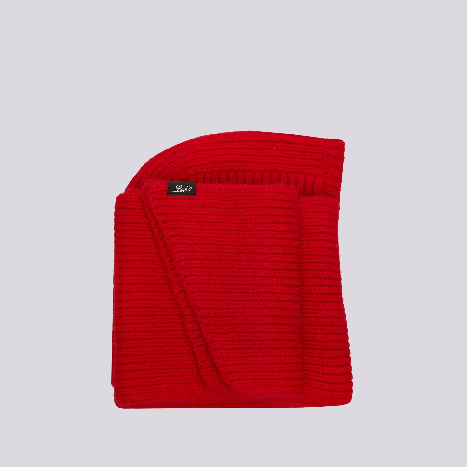 dětská čepice LEVI'S ČEPICE W'S SADIE SNOOD 0080F-0002 ČERNÁ