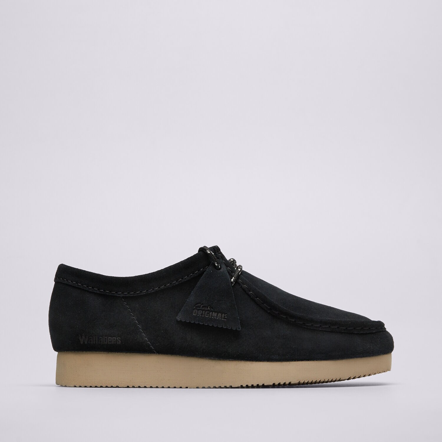 pánské boty casual CLARKS WALLABEE LITE 26327582 ČERNÁ