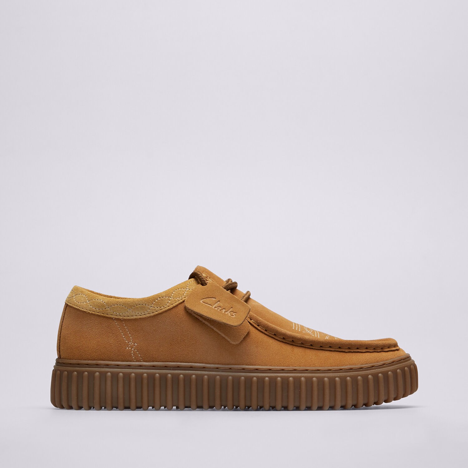 pánské boty casual CLARKS TORHILL LO 26327293 BÉŽOVÁ