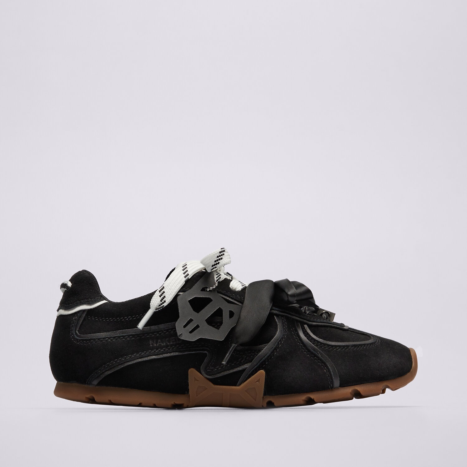 dámské tenisky NAKED WOLFE ADORED NWADOREDBLACKSUEDE ČERNÁ