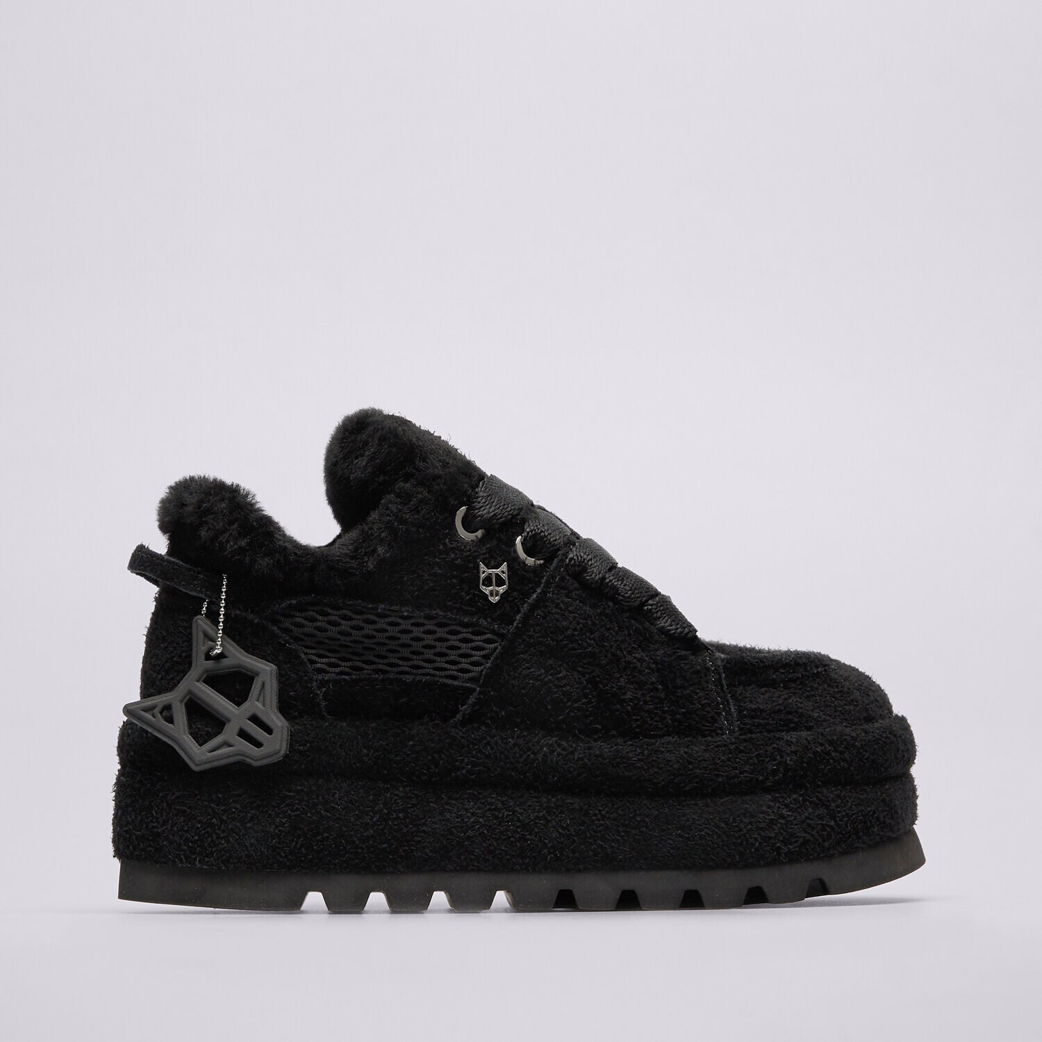 dámské boty casual NAKED WOLFE BEAU NWBEAUBLACKSUEDE ČERNÁ