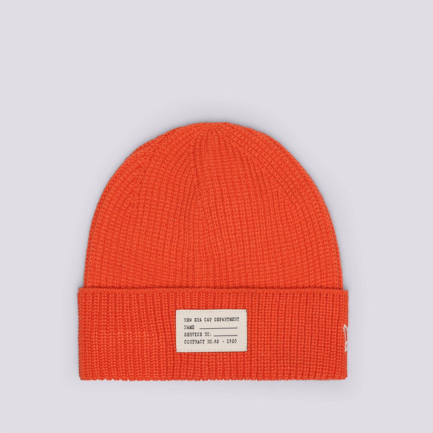 pánská čepice NEW ERA ČEPICE WOOL MIX WATCH BEANIE NEW ERA ORG 60285123 ORANŽOVÁ