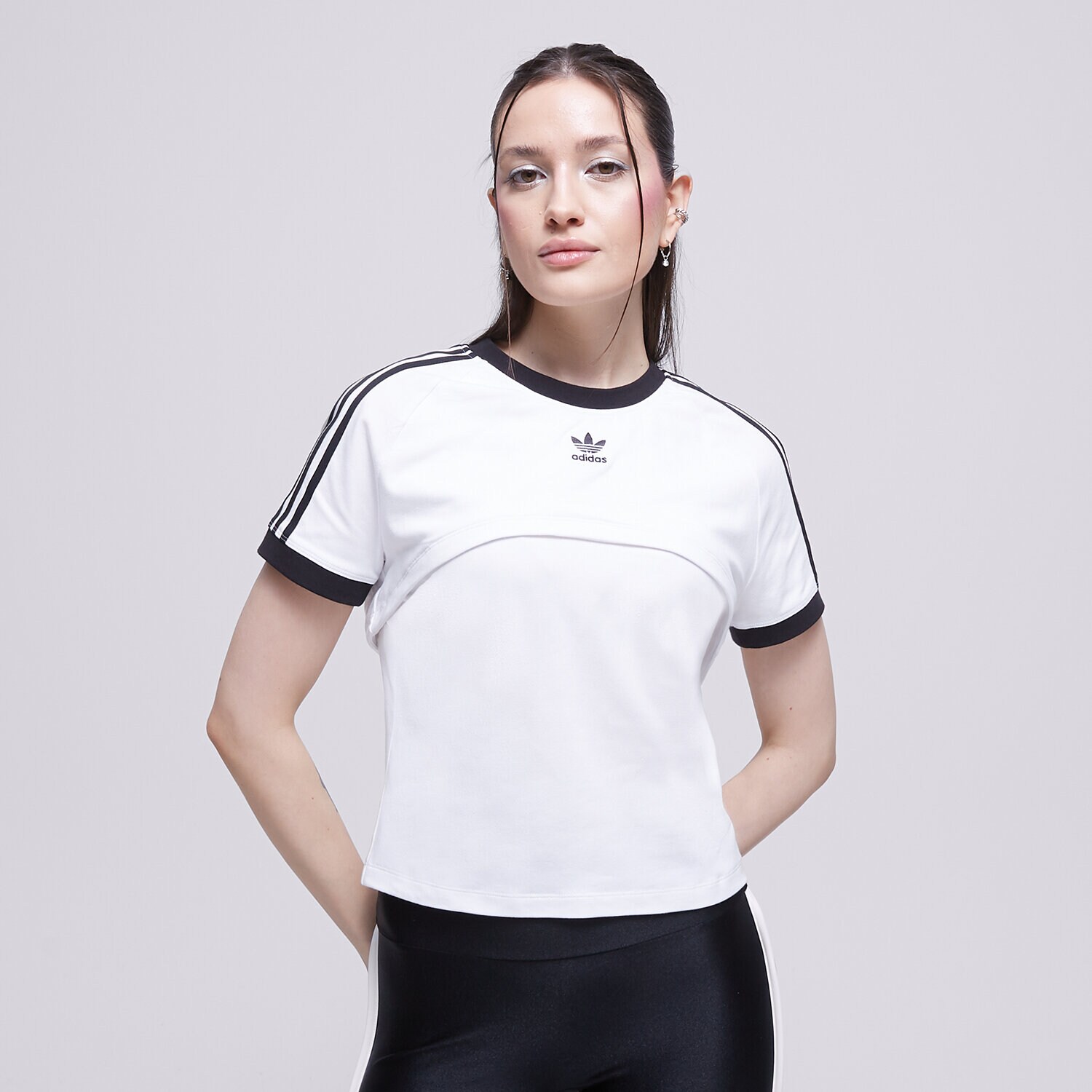 dámské tričko ADIDAS TRIČKO TEE IC8808 BÍLÁ