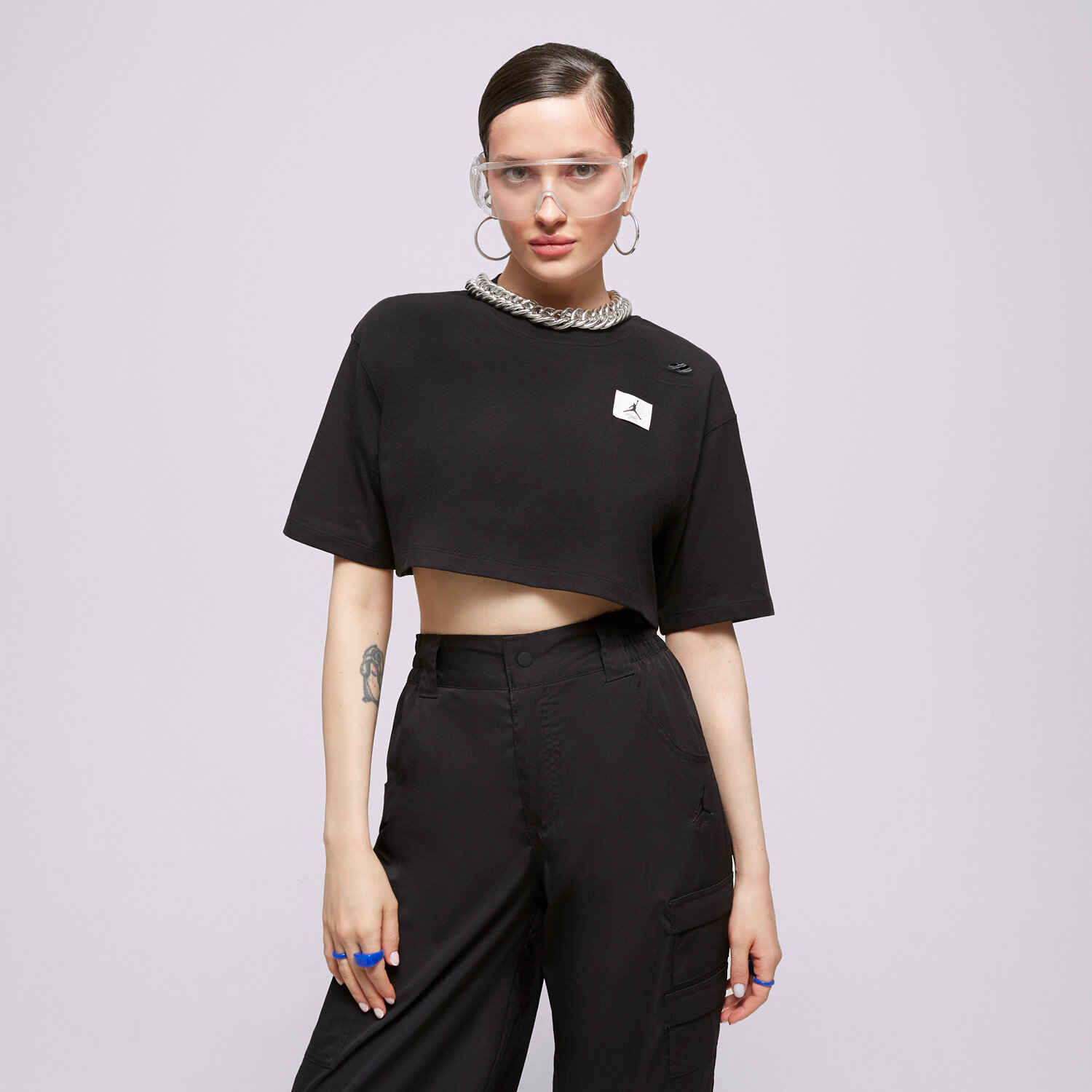 dámské tričko JORDAN TRIČKO W J SS SPR CRP TEE DZ3211-010 ČERNÁ
