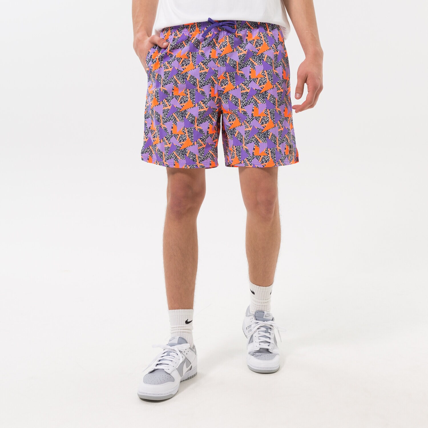 pánské kraťasy NIKE ŠORTKY NESSC459-593 VÍCEBAREVNÁ