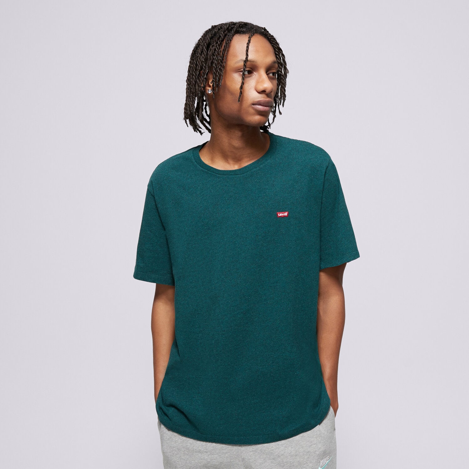 pánské tričko LEVI'S TRIČKO SS ORIGINAL HM 56605-0150 ZELENÁ