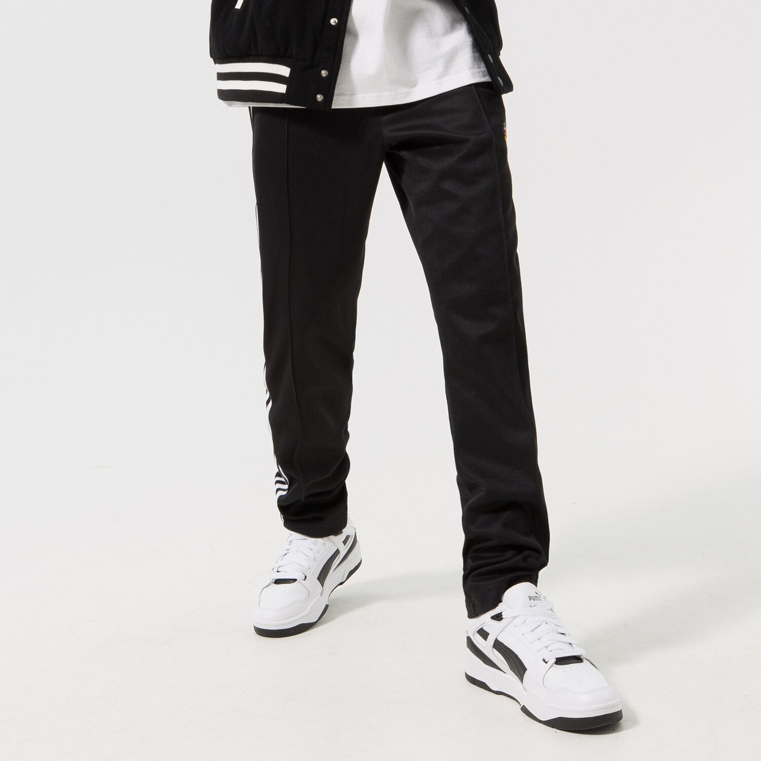 pánské kalhoty ADIDAS KALHOTY  FB NATIONS TP HK7402 ČERNÁ
