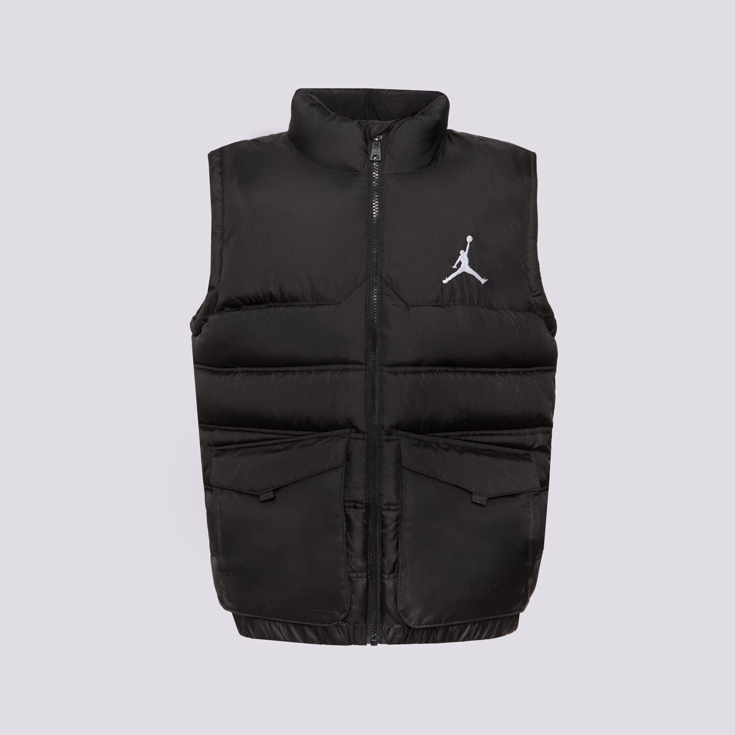JORDAN VESTA JDB PUFFER FILLED VEST BOY 95D532-023 ČERNÁ