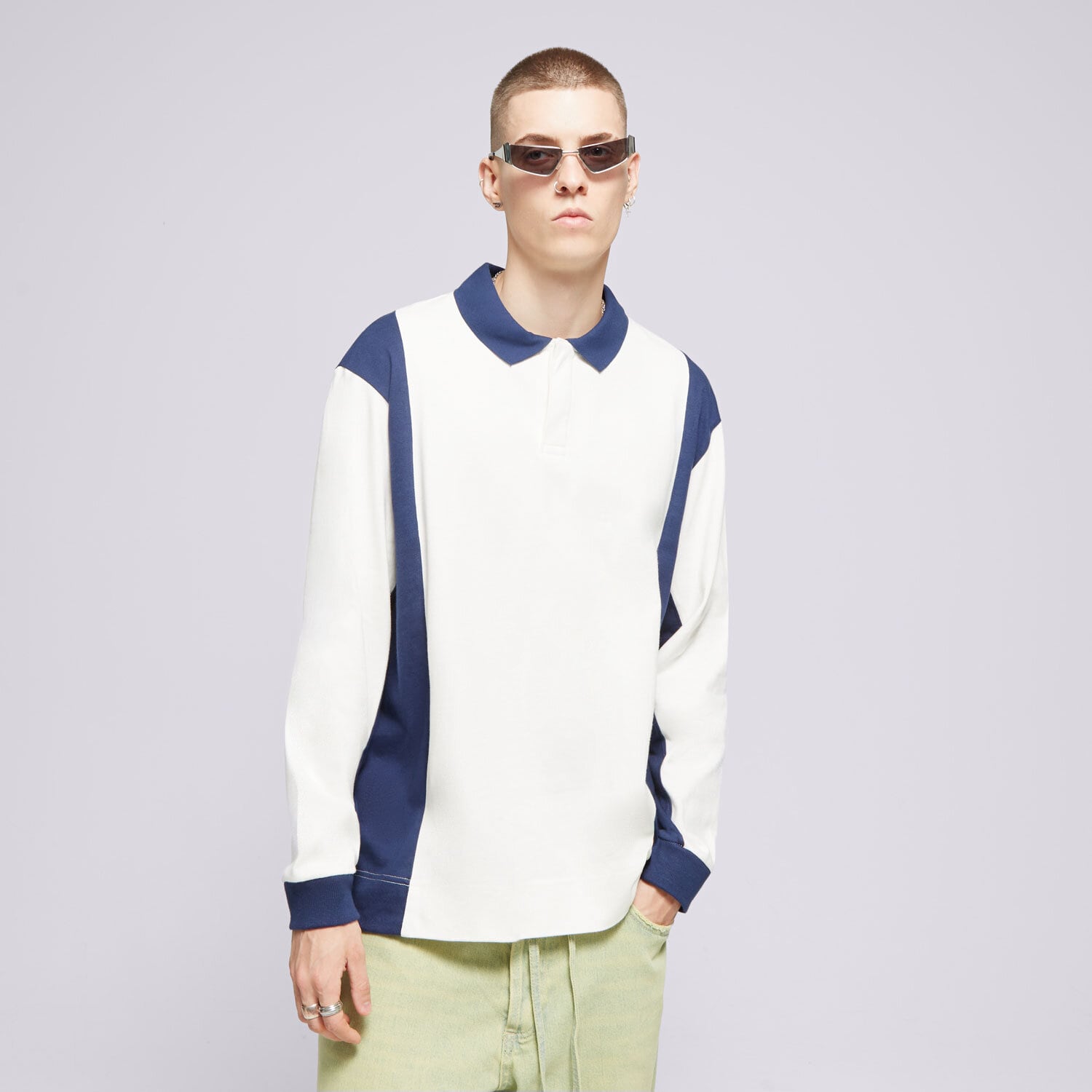 pánské polo tričko ELEMENT TRIČKO LAWEN LS ELYKT00159-WBS0 BÍLÁ