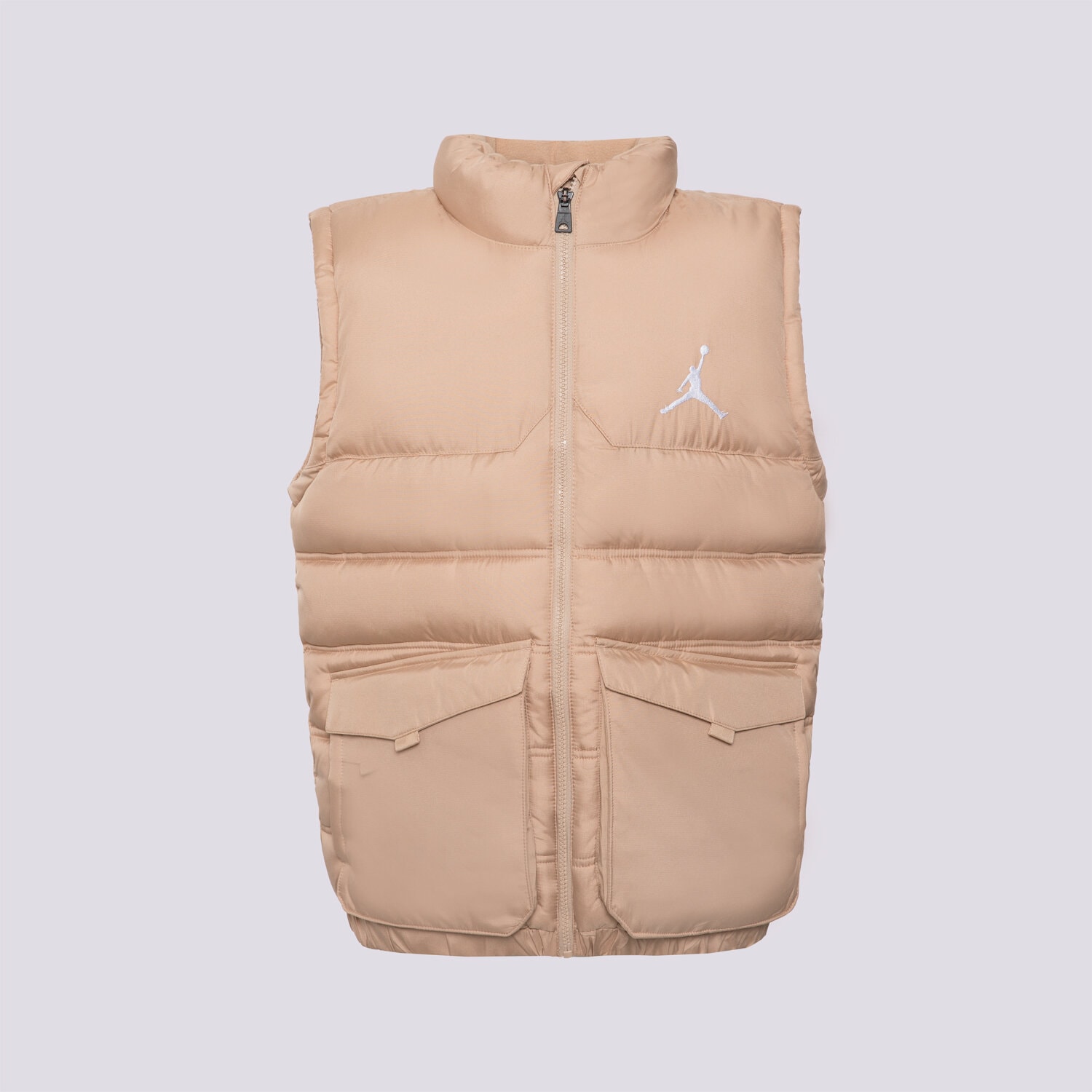dětské tričko JORDAN BUNDA JDB PUFFER FILLED VEST GIRL 95D532-J7P BÉŽOVÁ