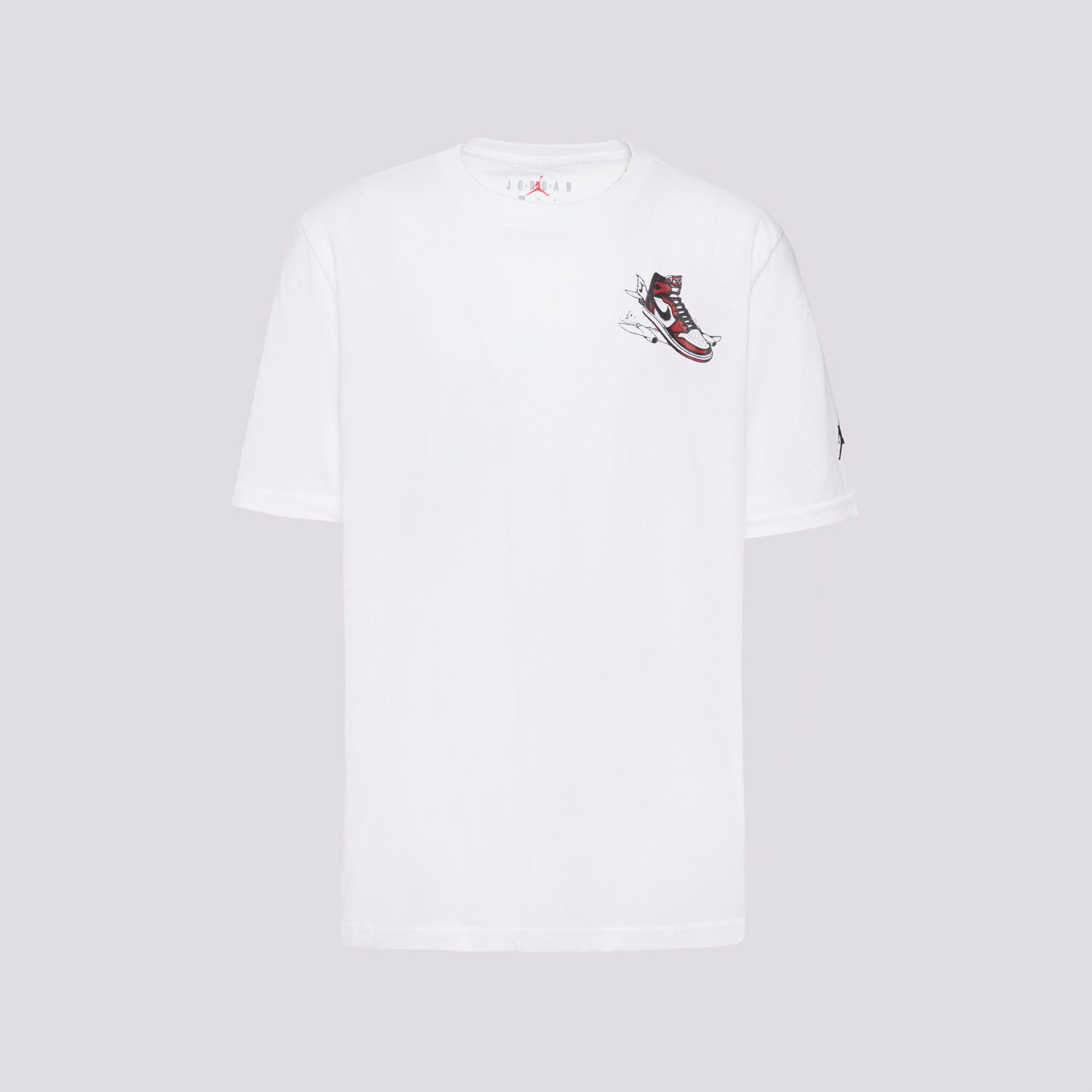 dětské tričko JORDAN TRIČKO JDB AIR JORDAN HAS LANDED SS T BOY 95F279-001 BÍLÁ