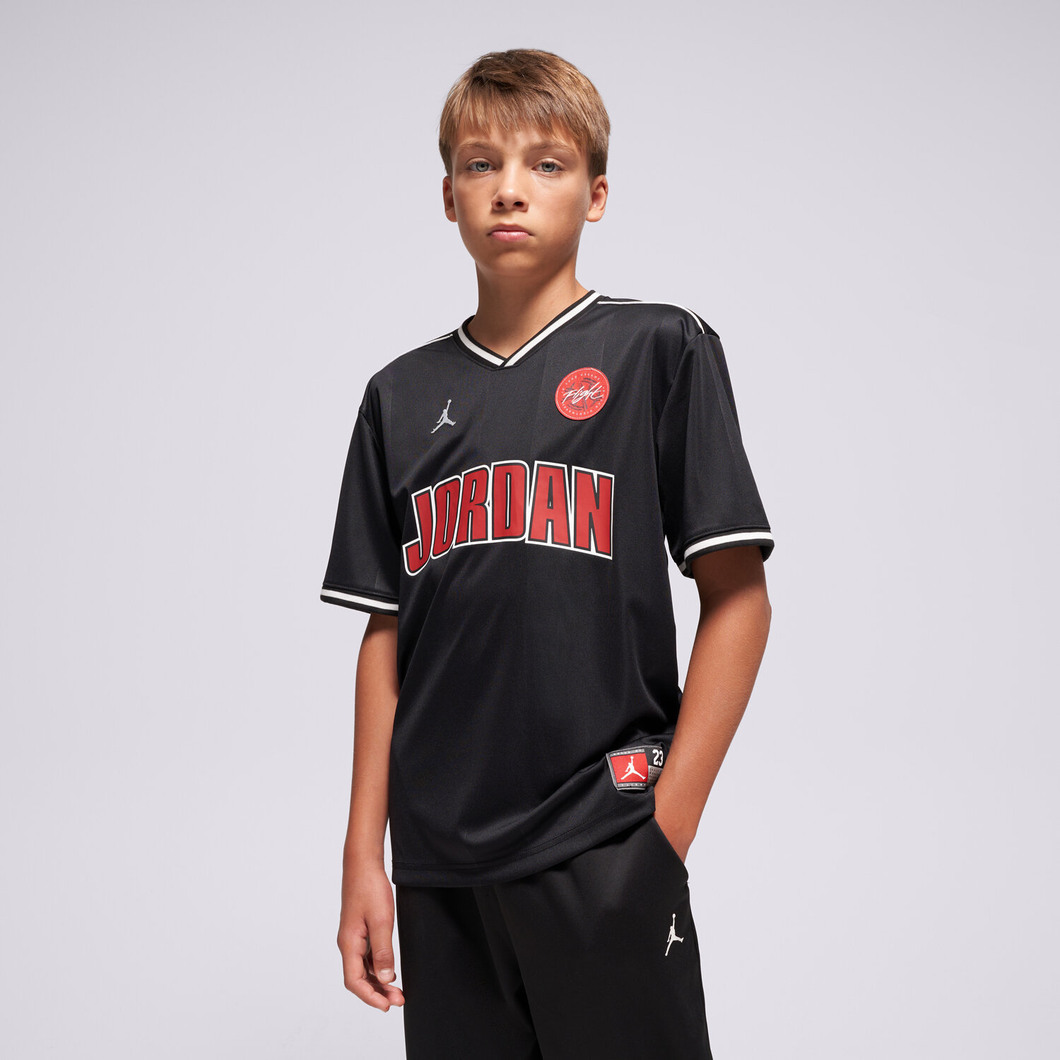 dětské tričko JORDAN TRIČKO JDB MJ SPORT JERSEY BOY 95F217-023 ČERNÁ