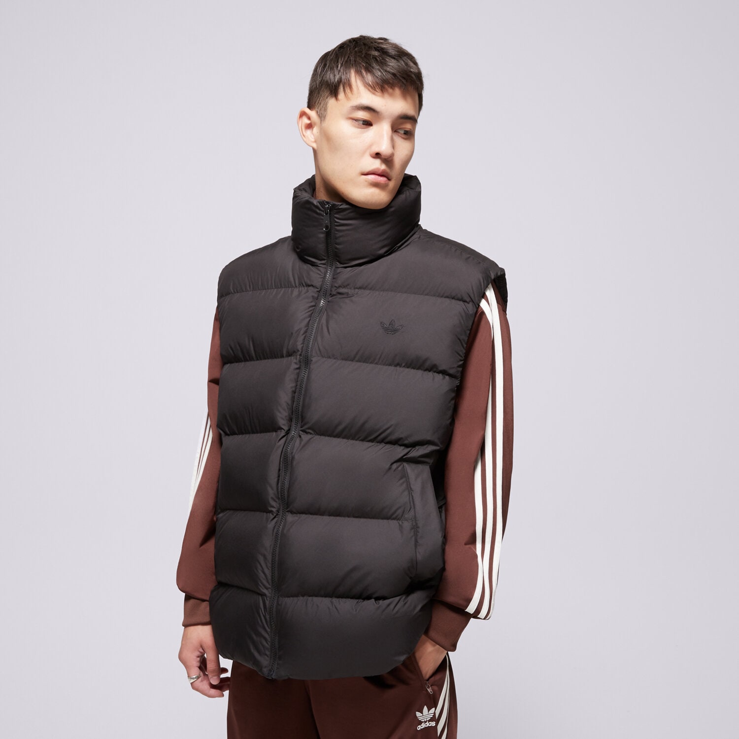 pánská vesta ADIDAS VESTA COMMERCIAL VEST JW5841 ČERNÁ