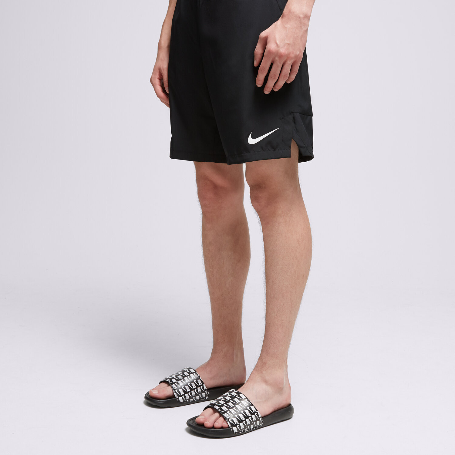 pánské kraťasy NIKE ŠORTKY  M NK DF FLX WVN 9IN DM6617-010 ČERNÁ