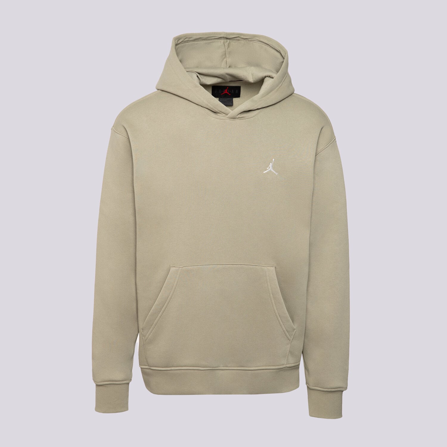 pánská mikina JORDAN MIKINA S KAPUCÍ JORDAN BROOKLYN FLEECE FV7281-205 BÉŽOVÁ