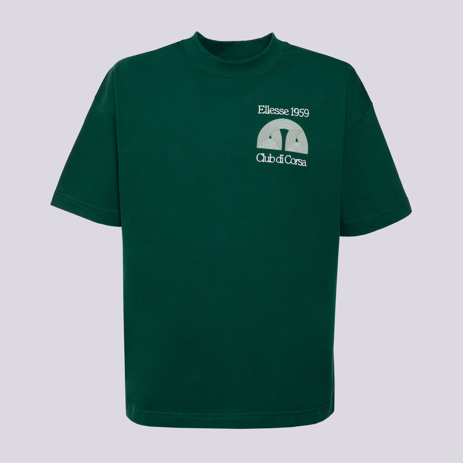 pánské tričko ELLESSE TRIČKO CLUB DI CORSA TEE DGREEN SHB23147502 ZELENÁ