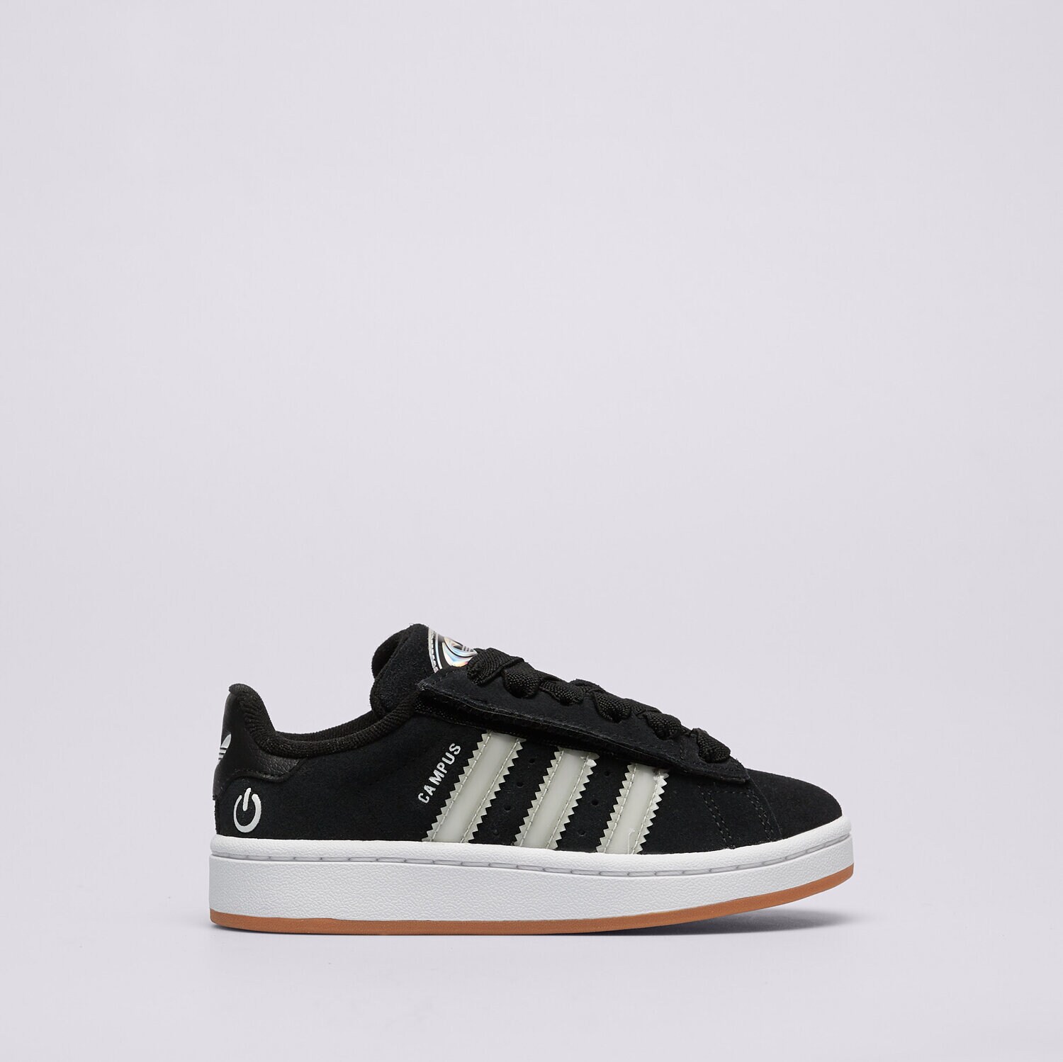 dětské skate boty (skateboardové) ADIDAS CAMPUS 00S LED LIGHTS CF EL C JS1277 ČERNÁ
