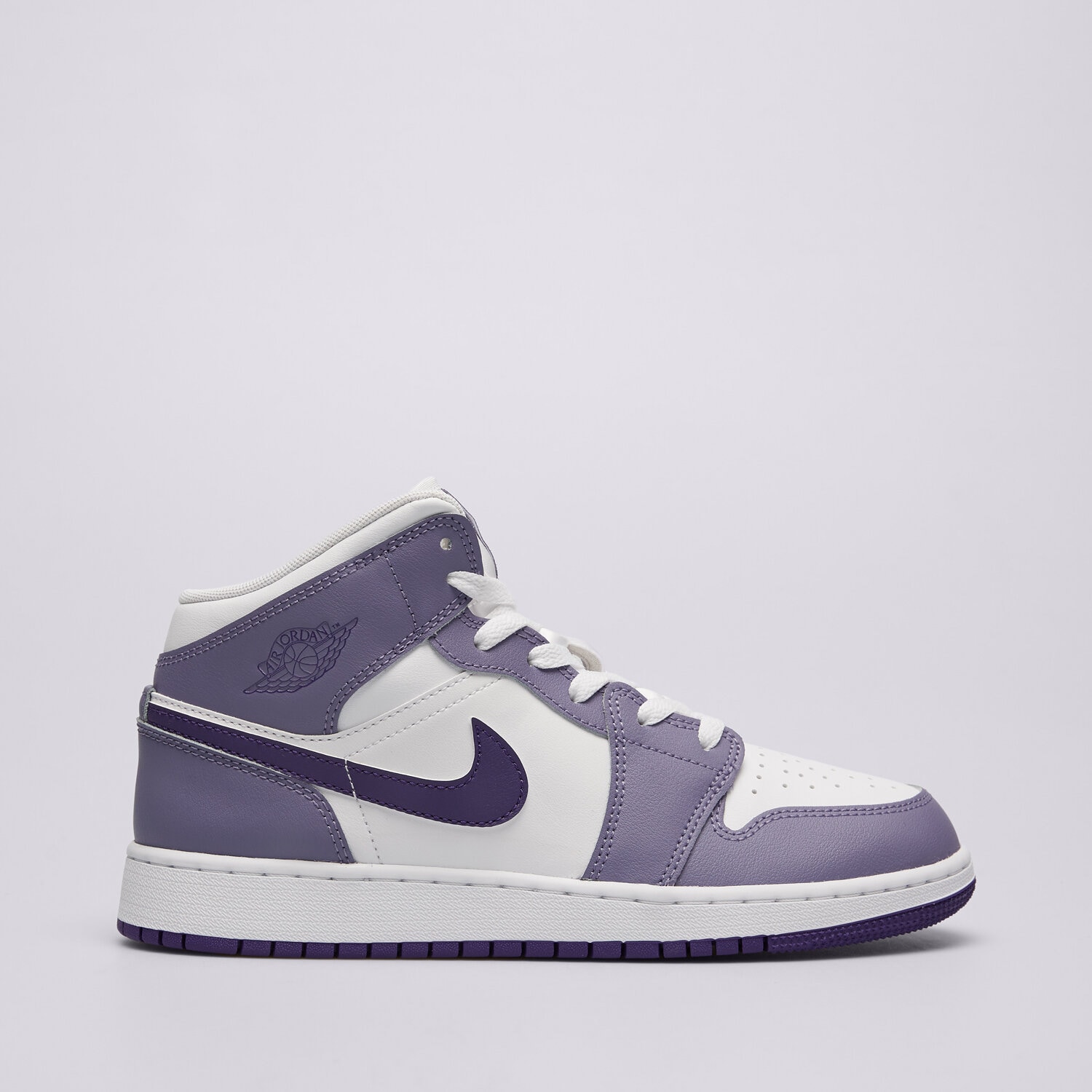 dětské tenisky AIR JORDAN 1 MID  DQ8423-500 FIALOVÁ