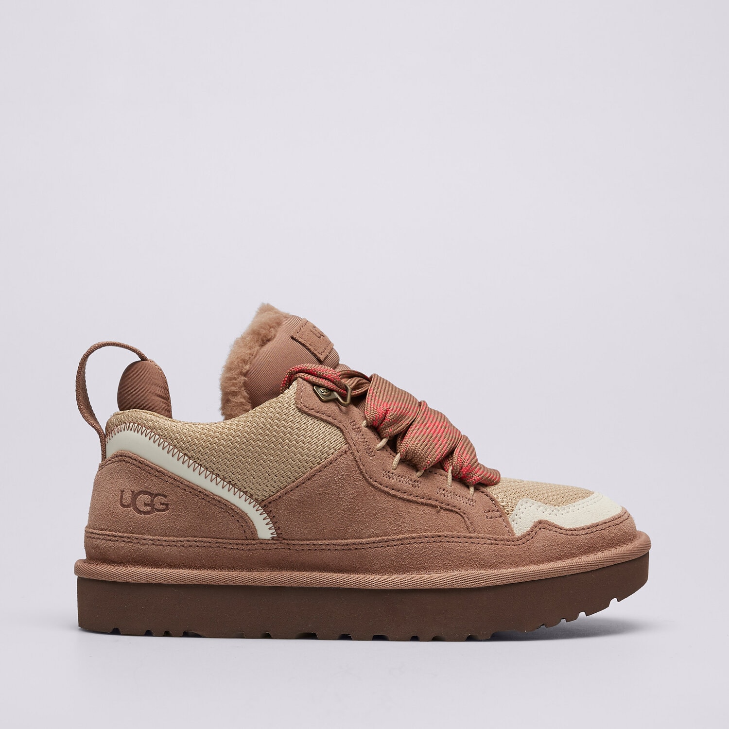 dámské boty casual UGG LOWMEL 1144032-RYK HNĚDÁ