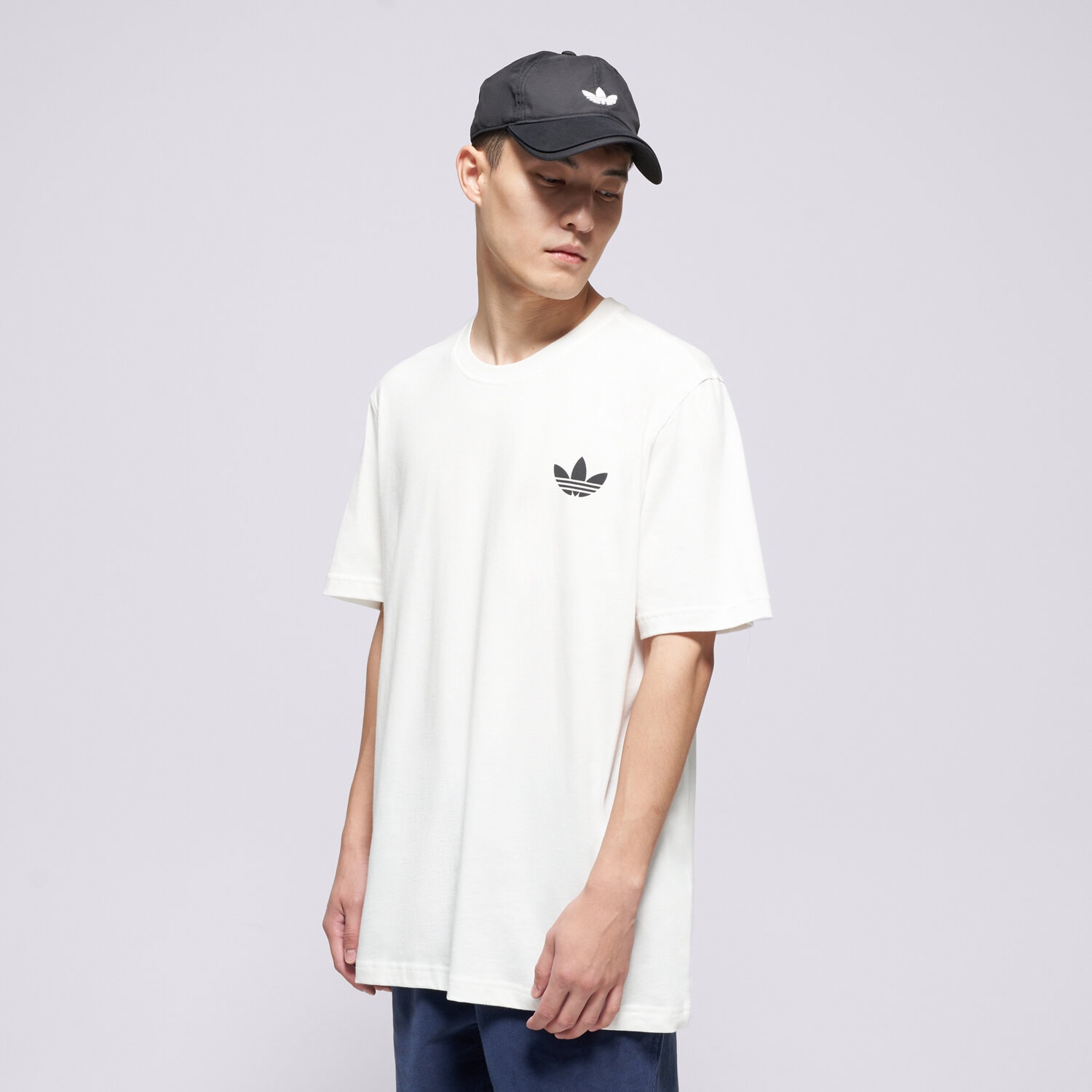 pánské tričko ADIDAS TRIČKO PIZZA BOX TEE HY2073 BÍLÁ