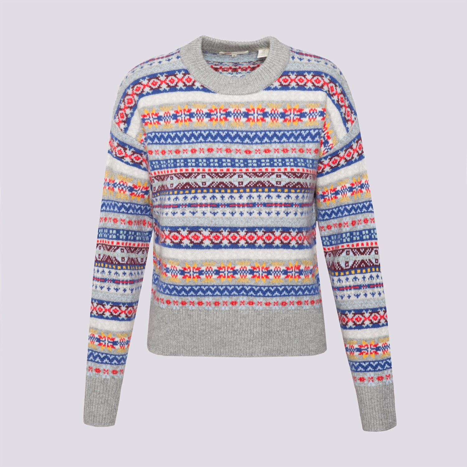 dámská mikina LEVI'S SVETR INES SWEATER MULTI-COLOR 0037V-0003 VÍCEBAREVNÁ