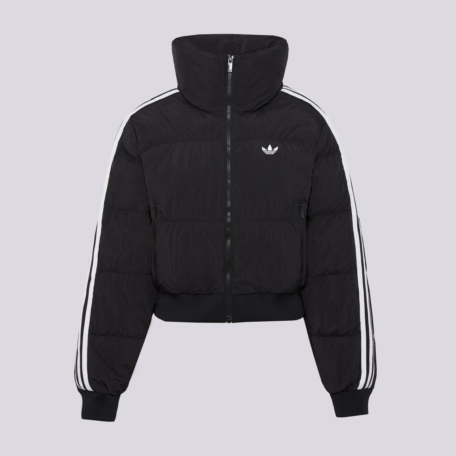 dámská zimní bunda ADIDAS BUNDA CROPPED PUFF JX2970 ČERNÁ