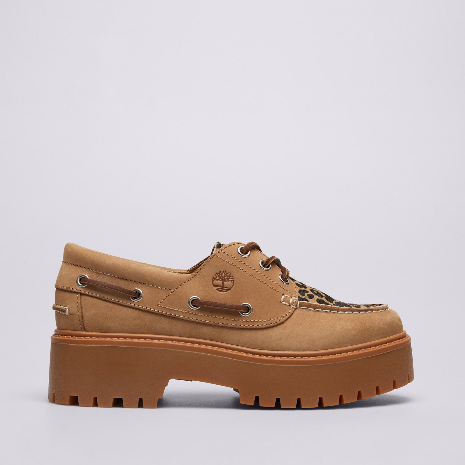 dámské boty casual TIMBERLAND STONE STREET BOAT SHOE TB0A2GVFEN31 BÉŽOVÁ