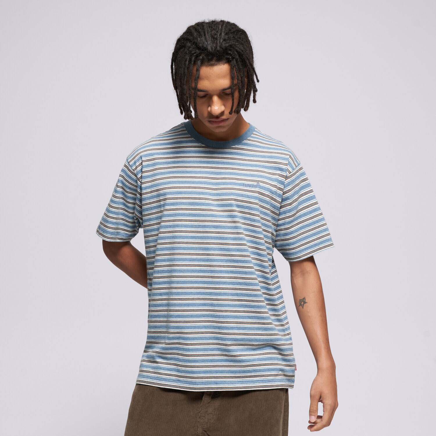 pánské tričko LEVI'S TRIČKO RED TAB VINTAGE TEE MULTI-COLOR A0637-0177 VÍCEBAREVNÁ