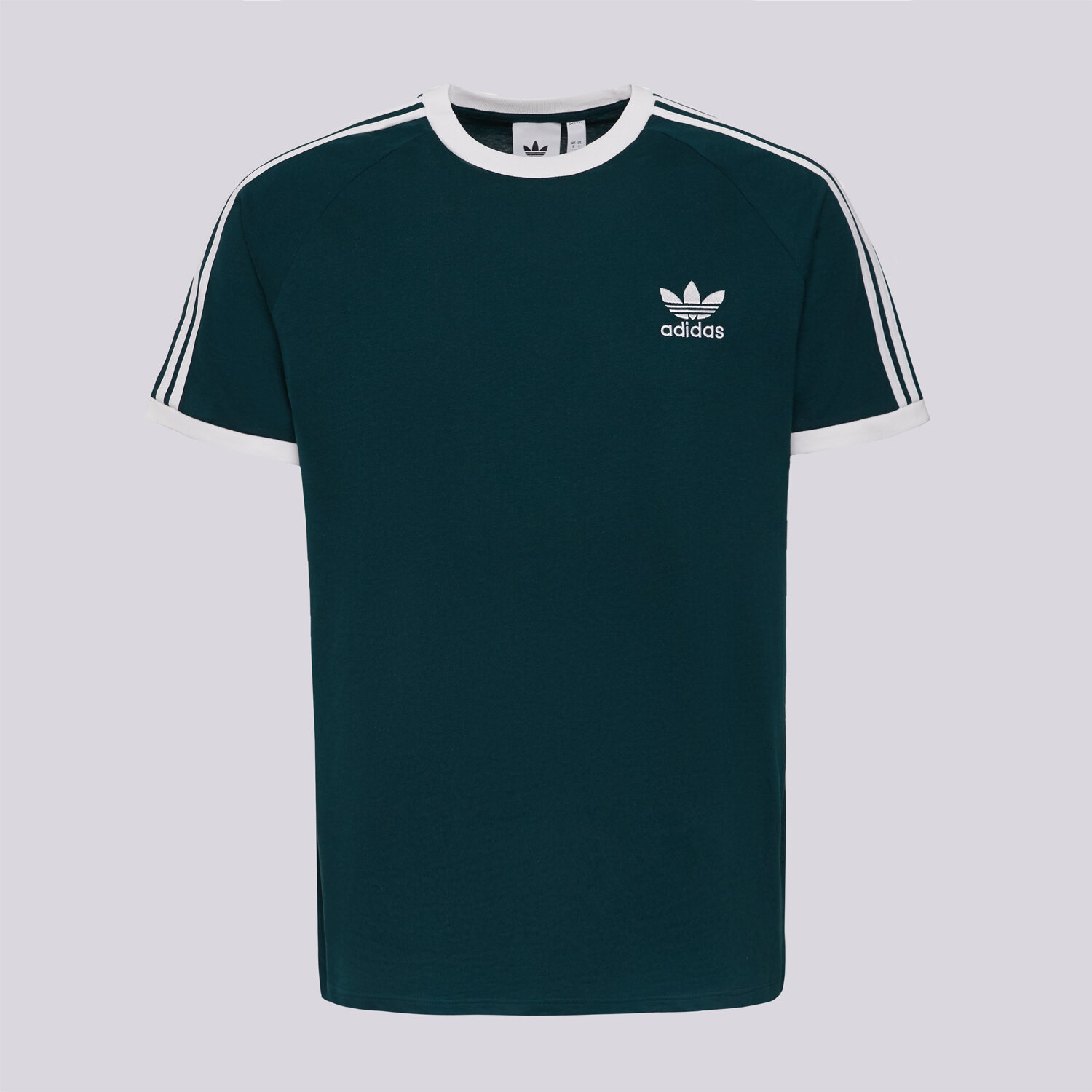 pánské tričko ADIDAS TRIČKO 3-STRIPES TEE JY1374 ZELENÁ
