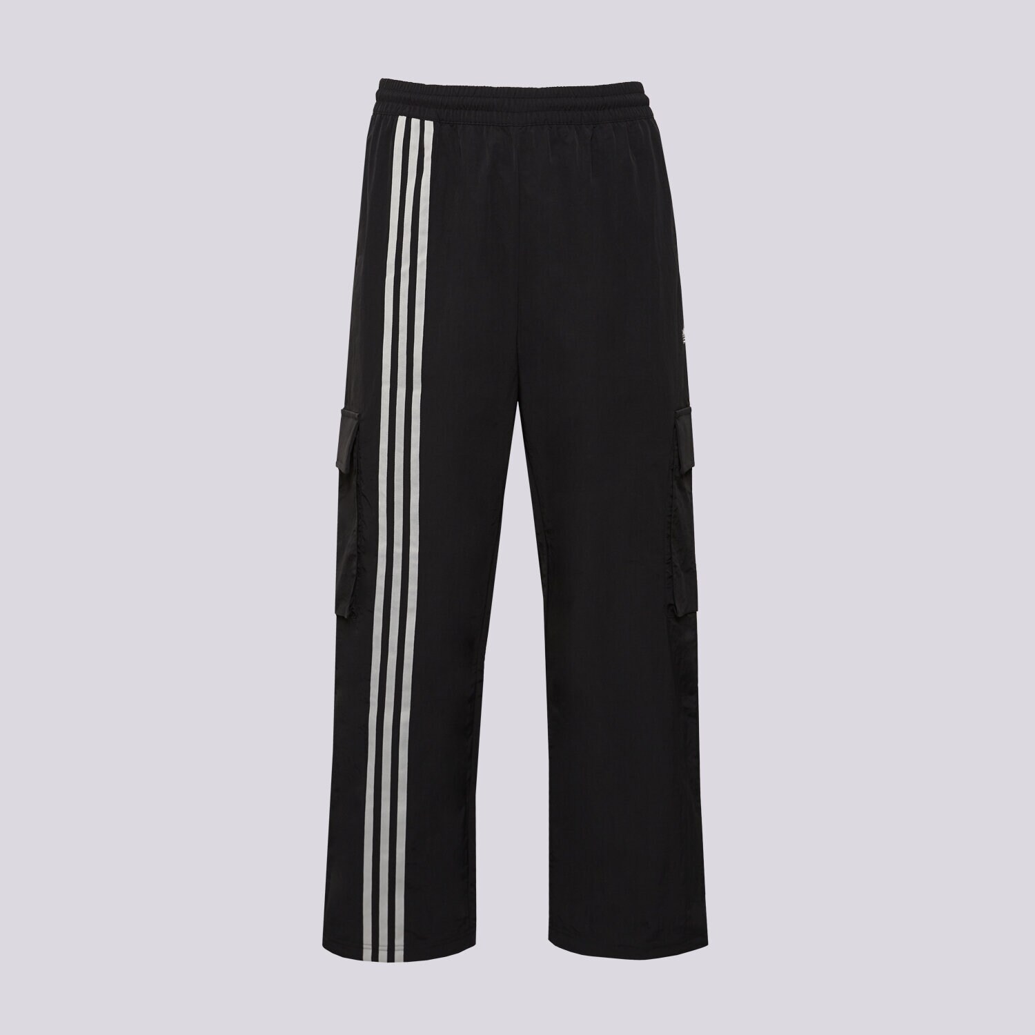pánské kalhoty ADIDAS KALHOTY  FRONT ST CARGO JV9892 ČERNÁ
