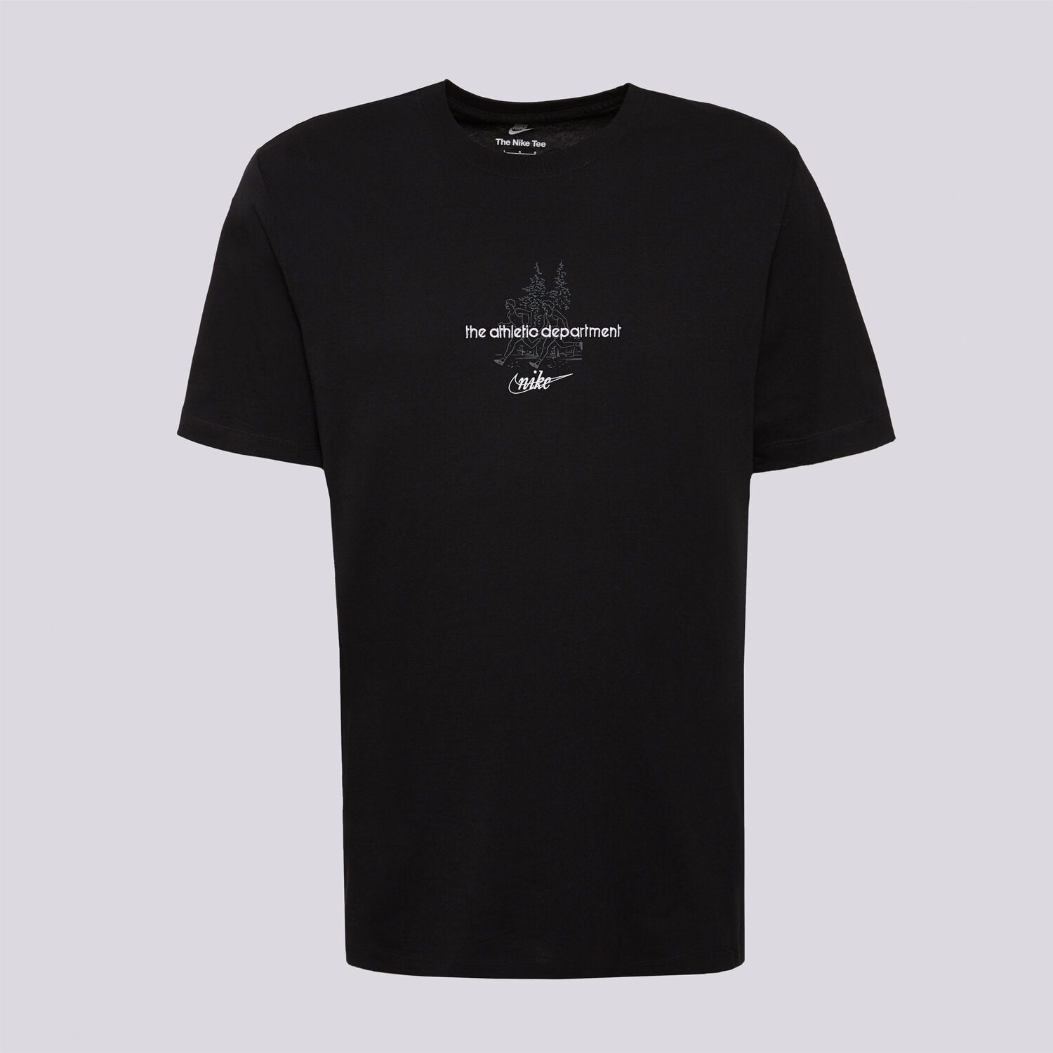 pánské tričko NIKE TRIČKO M NSW TEE HO25 SSNL CLUB HV0125-010 ČERNÁ
