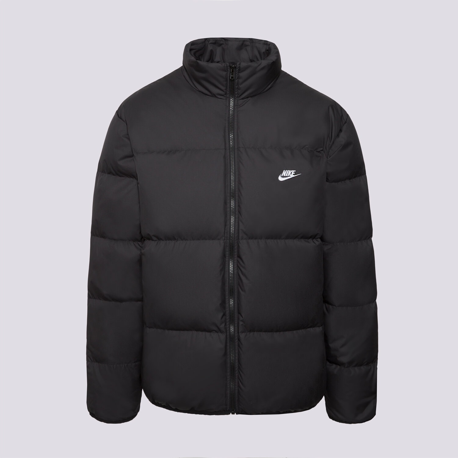 pánská zimní bunda NIKE BUNDA ZIMNÍ M SF CLUB PUFFER JACKET 550 IB2975-010 ČERNÁ
