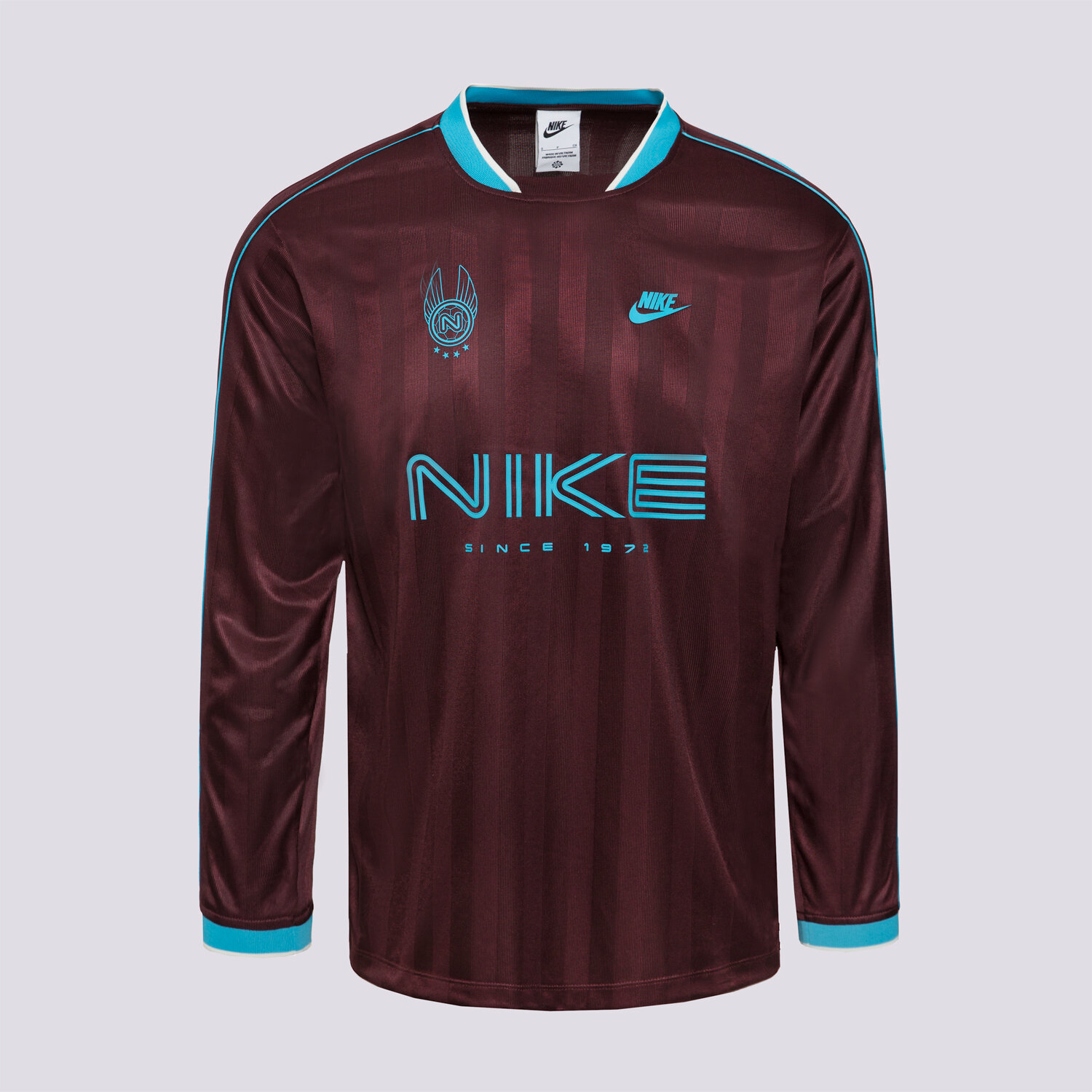 dámské tričko NIKE TRIČKO W NSW LS JERSEY IM7452-652 BORDOVÁ