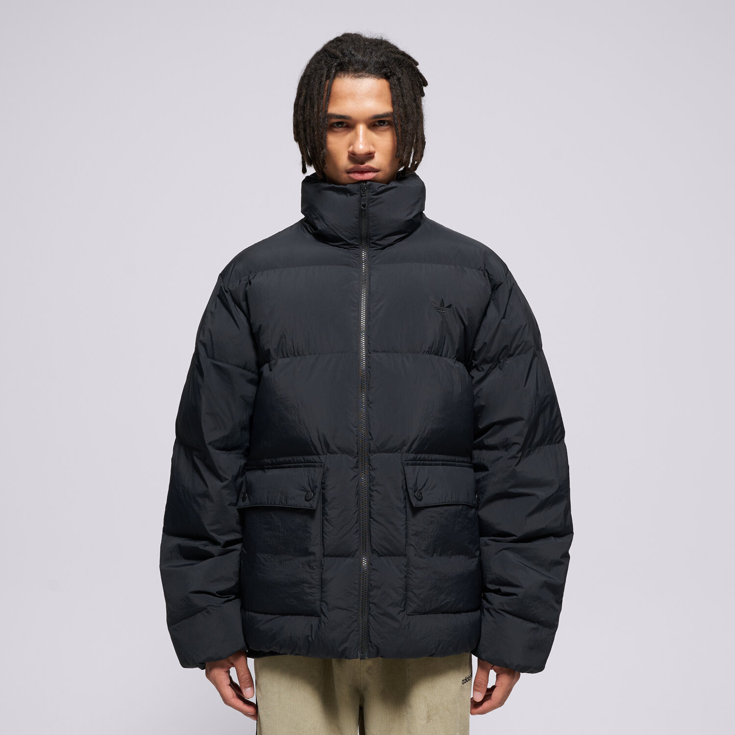 pánská zimní bunda ADIDAS BUNDA ZIMNÍ SYNTHDOWN PUFFE JW5815 ČERNÁ