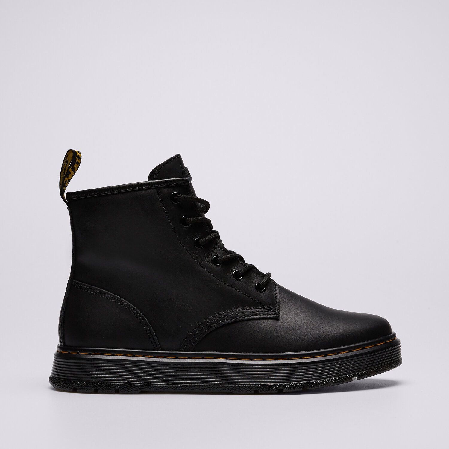 pánské kotníkové boty DR.MARTENS BROOKLINE CHUKKA 6 EYE BOOT 41550001 ČERNÁ