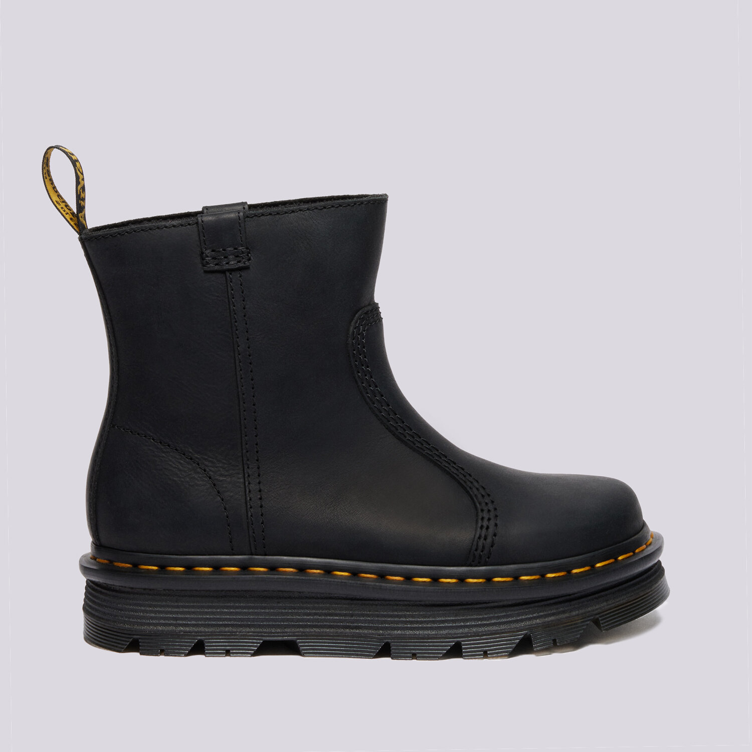 dámské kotníkové boty DR.MARTENS ZEBZAG RIGGER BOOT WARM LINED 42662001 ČERNÁ