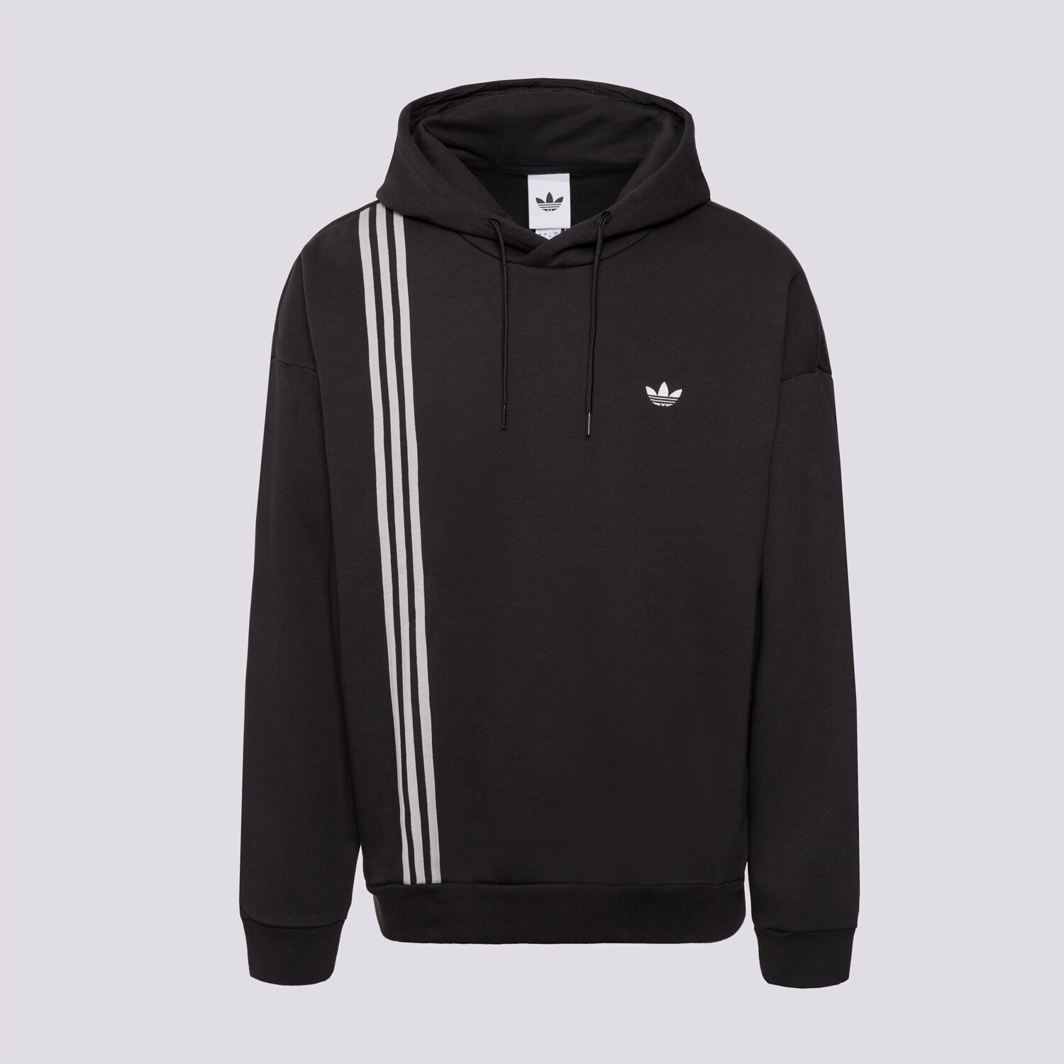 pánská mikina ADIDAS MIKINA S KAPUCÍ FRONT ST HD JV9879 ČERNÁ