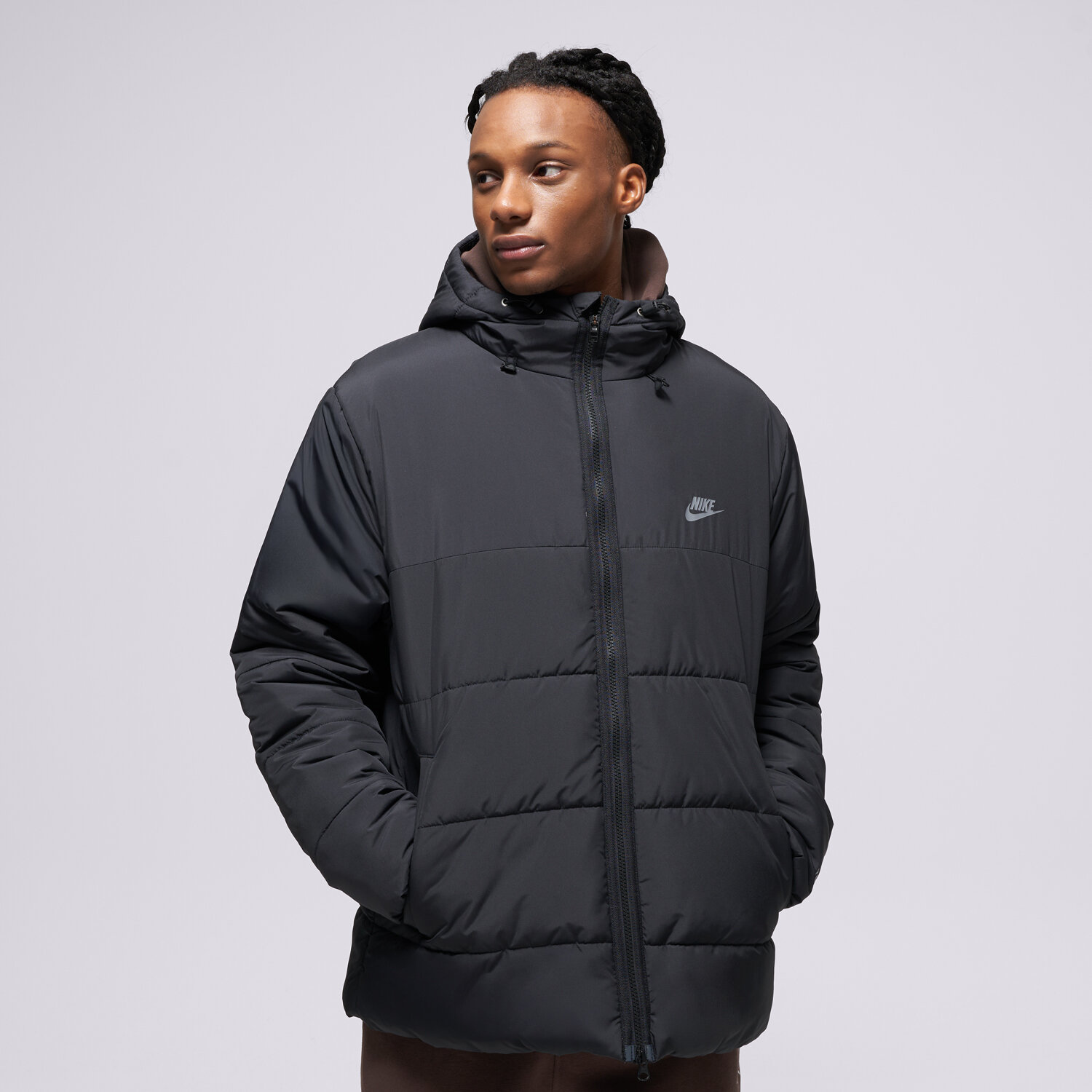 pánská zimní bunda NIKE BUNDA ZIMNÍ M NSW OW SYN FILL JKT HF6825-010 ČERNÁ