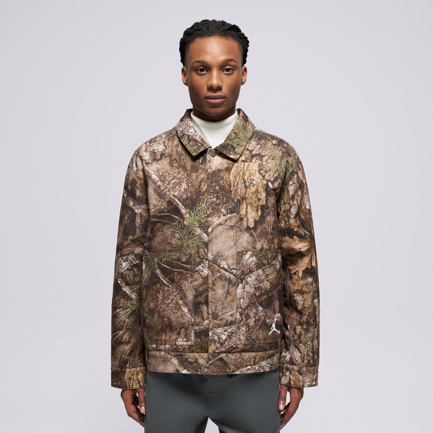 pánská zimní bunda JORDAN BUNDA ZIMNÍ M J FLT CHI JKT RLT HV0649-222 VÍCEBAREVNÁ