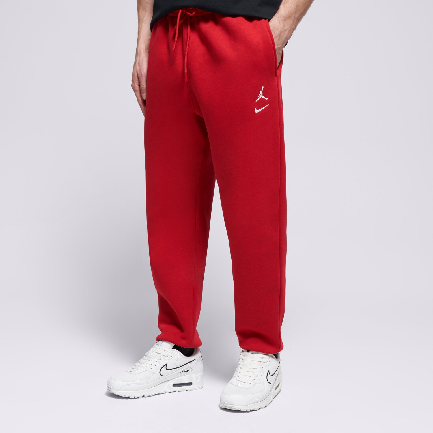 pánské kalhoty JORDAN KALHOTY  M J BRK VARSITY FLC PANT BB IM1361-687 ČERVENÁ