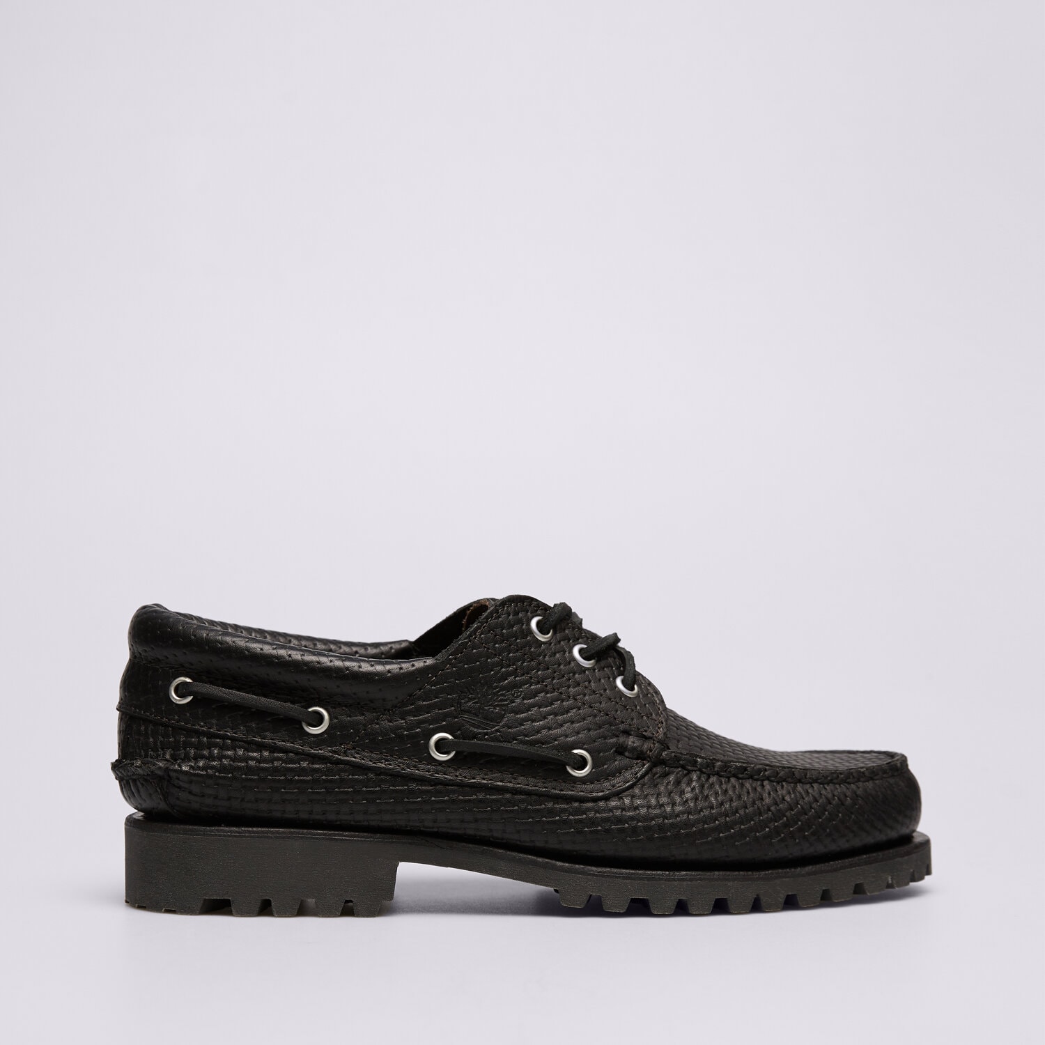 pánské boty casual TIMBERLAND AUTHENTIC BOAT SHOE TB0A2PDQA3L1 ČERNÁ