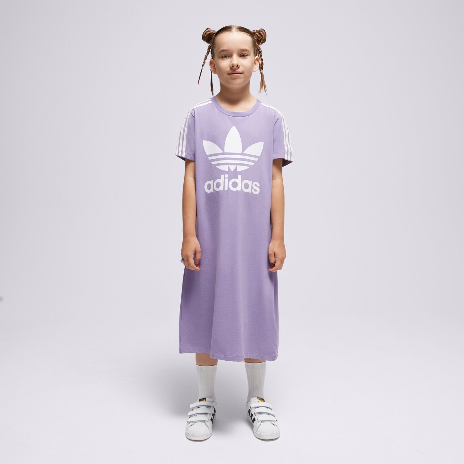 ADIDAS ŠATY ADICOLOR DRESS GIRL IC3112 MODRÁ