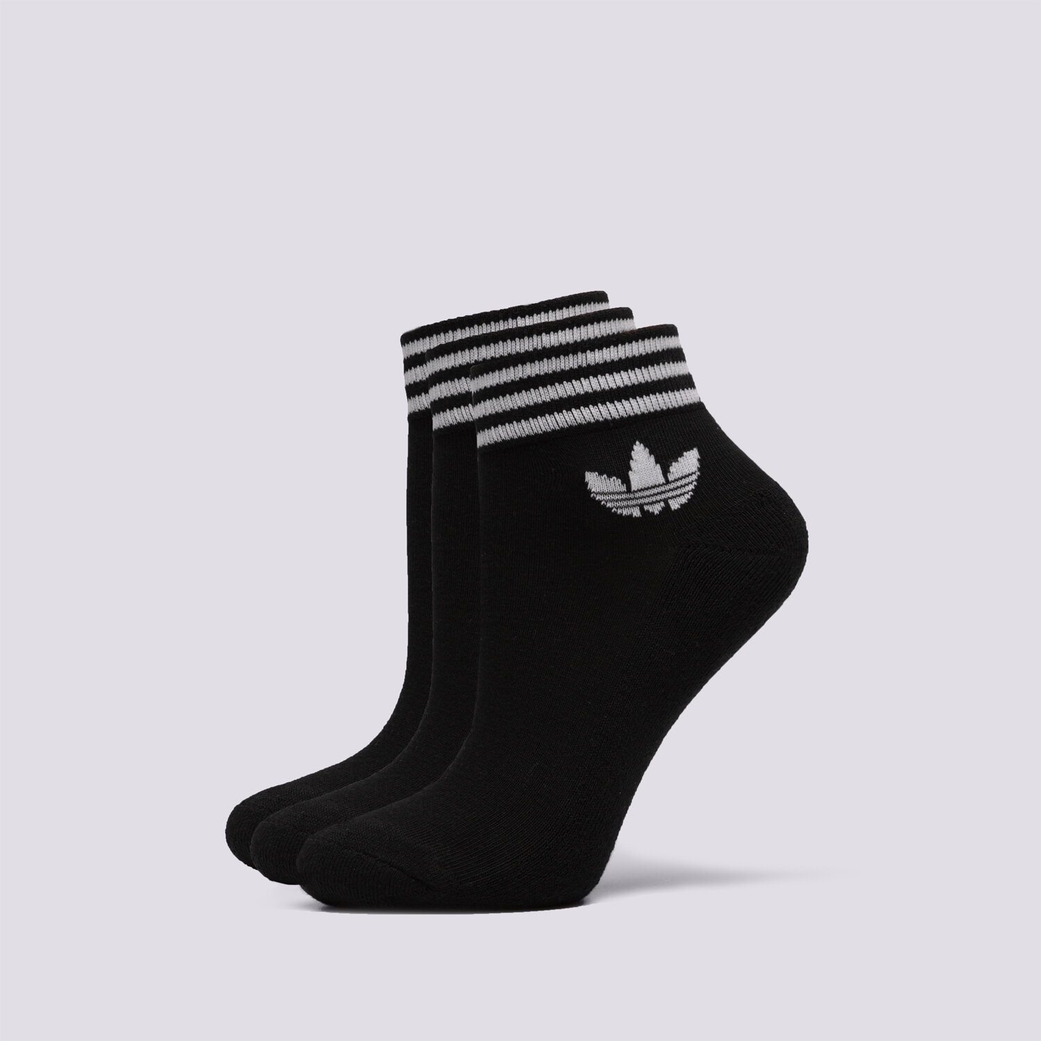 pánské ponožky ADIDAS PONOŽKY EE1151 EE1151 ČERNÁ
