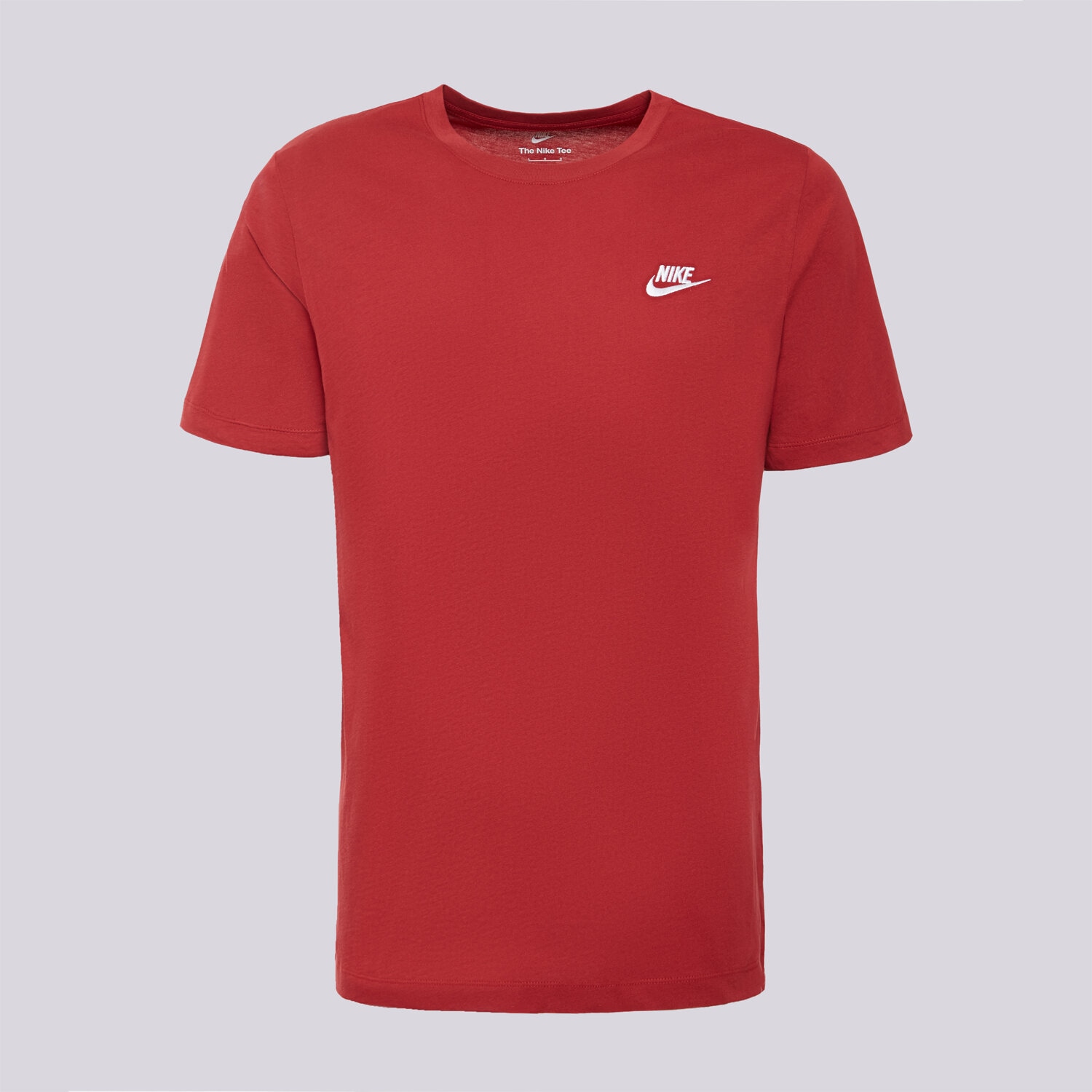 pánské tričko NIKE TRIČKO M NSW CLUB TEE AR4997-613 BORDOVÁ