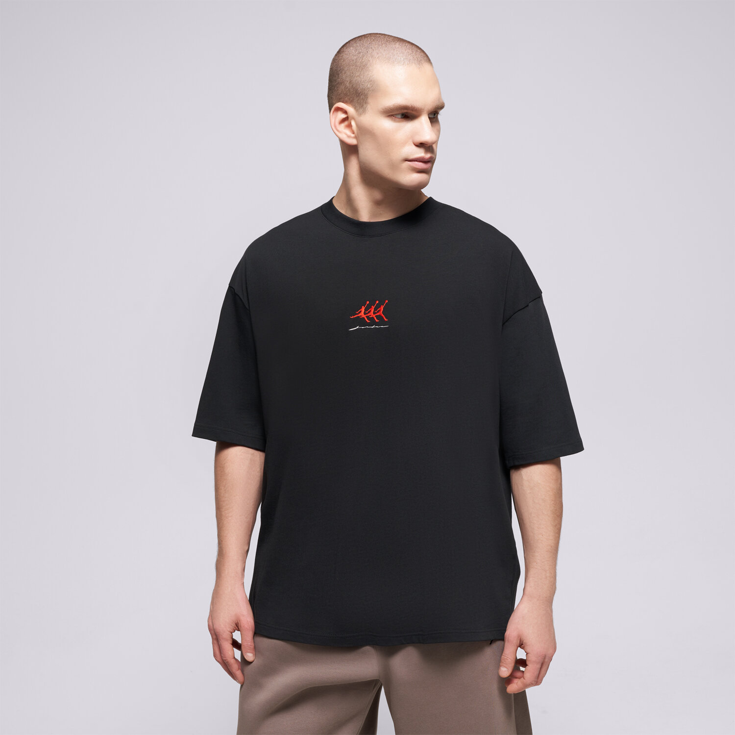 pánské tričko JORDAN TRIČKO JORDAN FLIGHT IF3133-010 ČERNÁ