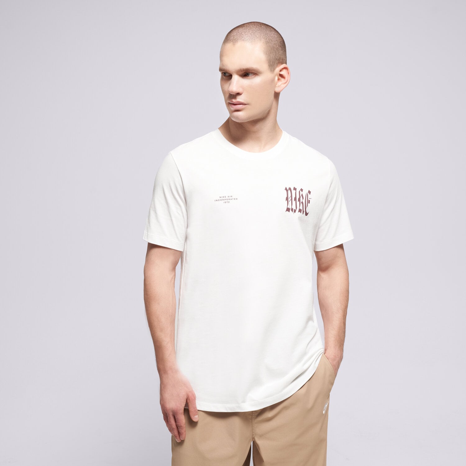 pánské tričko NIKE TRIČKO U NSW TEE STD WE FLOAT IH1139-100 BÍLÁ